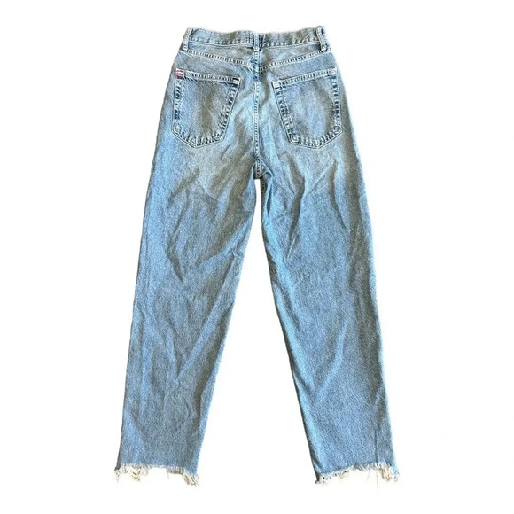 BDG High-Rise Baggy Fit Jeans Distressed Chewed Hem Size 26 - Picture 7 of 11